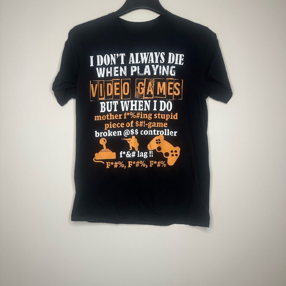 Black Gamer T-Shirt